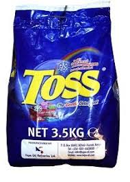 Toss Detergent Powder Sachet 3.5Kg